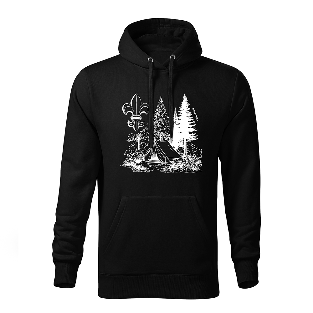 Bluza Las Harcerski Czarna
