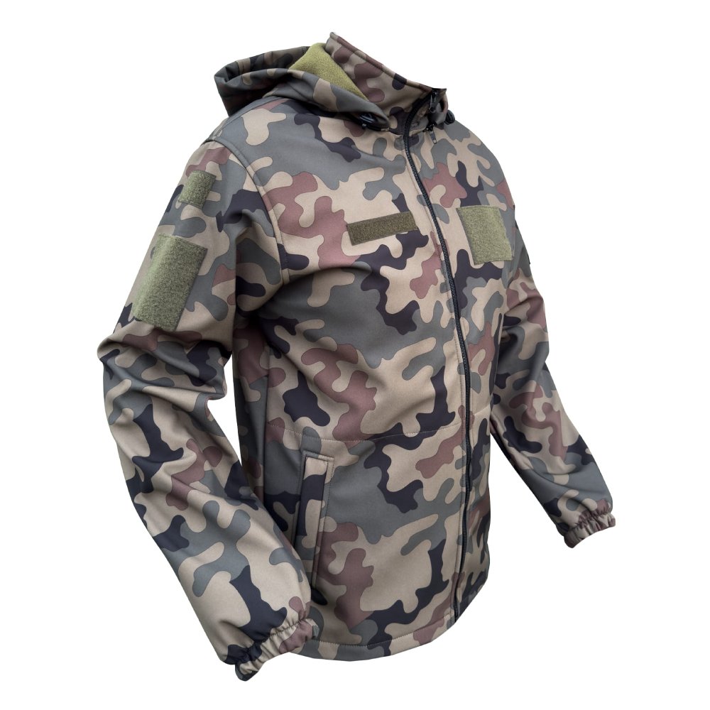 Kurtka Softshell Tajga Morowo PL Woodland